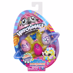 Hatchimals - COFFRET MULTIPACK SAISON 8 - Figurines à collectionner - Jouet enfant 5 Ans et + - 6056399 - Modèles aléatoires