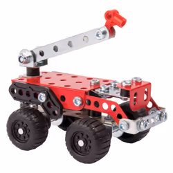 Meccano - VEHICULES DE SECOURS 3 MODELES - 3 Modèles De Véhicules De Secours A Construire - Jeu de Construction Avec 2 Outils Et 87 Pièces - 6026714 - Jouet Enfant 10 Ans et +