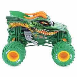Monster Jam - VÉHICULE DIE CAST 1:24 - Véhicule Authentiques Monster Trucks Officiels Spectacles - À Collectionner - Echelle 1:24 - 6056371 - Jouet Enfant 3 Ans et + - Modèle Aléatoire