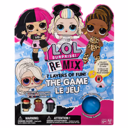 Spin Master Games LO.L. Surprise! Puissance 7, Jeu de société pour les familles et les enfants à partir de 5 ans, Jeu de cart ...