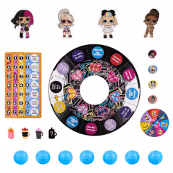 Spin Master Games LO.L. Surprise! Puissance 7, Jeu de société pour les familles et les enfants à partir de 5 ans