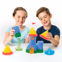 Bunchems – Coffret Bunch'n Build avec 4 modèles et 400 , à partir de 6 ans