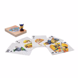 Spin Master Games Jumbo Cards in Tin with Figurine