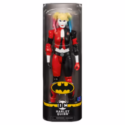 DC Comics BATMAN, Figurine articulée HARLEY QUINN de 30 cm, 3 an(s), DC Comics, Noir, Rouge