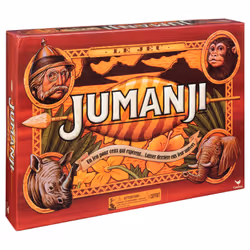 Games JUMANJI LE JEU – Jeu de Société pour Toute La Famille – Edition Rétro – Version Française – 6045933 – Jeu 5 Ans et +