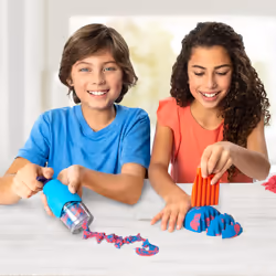 Kinetic Sand Sable Magique - Coffret SANDISFYING 907 G + 10 MOULES - Créé Différentes Formes Hypnotisantes Avec Ce Sable Magique Et Coloré Comme Avec De La Pâte A Modeler - Jouet Enfant 3 Ans Et +