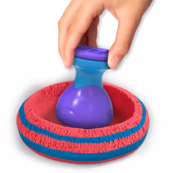 Kinetic Sand Sable Magique - Coffret SANDISFYING 907 G + 10 MOULES - Créé Différentes Formes Hypnotisantes Avec Ce Sable Magique Et Coloré Comme Avec De La Pâte A Modeler - Jouet Enfant 3 Ans Et +
