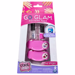 Cool Maker , Grande Recharge Love Story GO GLAM Nail Stamper - possibilité de faire jusqu'à 50 ongles