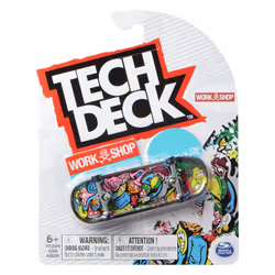 Tech Deck FINGER SKATE - - PACK 1 FINGER SKATE - Authentique Finger Skates 96 mm A Personnaliser - 6028846 - Jouet Enfant 6 A ...