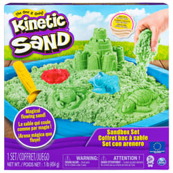 Kinetic Sand Sandbox Set Green