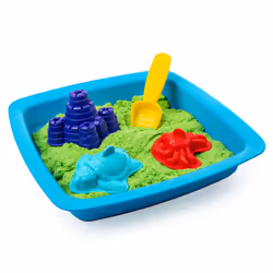 Kinetic Sand Sandbox Set Green