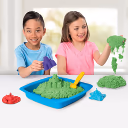 Kinetic Sand Sandbox Set Green