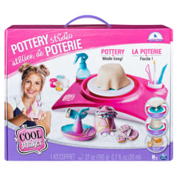 Cool Maker - ATELIER DE POTERIE - Tour De Potier - Machine Création À L'Argile - Simplicité Sécurité - Tendance Fun Facile - Créez Vos Propres Accessoires - Jouet Enfant 8 Ans et + - Loisirs Créatifs