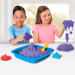 Kinetic Sand Sandbox Set Purple 454 g