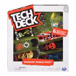 Tech Deck FINGER SKATE - - SKATE SHOP BONUS PACK - Atelier Authentique Finger Skates 96 mm A Personnaliser - 6028845 - Jouet ...