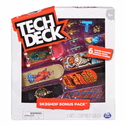 Tech Deck FINGER SKATE - - SKATE SHOP BONUS PACK - Atelier Authentique Finger Skates 96 mm A Personnaliser - 6028845 - Jouet Enfant 6 Ans et + - Plusieurs modèles disponibles - Vue supplémentaire 4