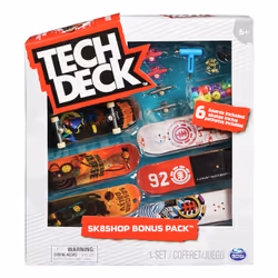 Tech Deck FINGER SKATE - - SKATE SHOP BONUS PACK - Atelier Authentique Finger Skates 96 mm A Personnaliser - 6028845 - Jouet Enfant 6 Ans et + - Plusieurs modèles disponibles - Vue supplémentaire 6