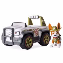 PAW Patrol - Sauvetage dans la jungle - Tracker’s Jungle Cruiser, Voiture, 3 an(s), Multicolore