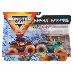 Monster Jam Monster Mutt Rottweiler Vs. Scooby Doo, Monster truck, 3 an(s), Métal, Multicolore