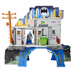 DC Comics Batman - 6058292 - BatCave 3 en 1 Mission Gotham - Jeu Jouet Enfant