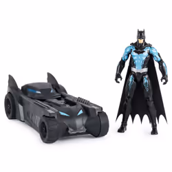 DC Comics BATMAN - PACK BATMOBILE + FIGURINE BATMAN 30 CM - - Véhicule Batmobile Et Figurine Articulée 30 cm - 6058417 - Joue ...