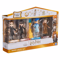 MULTIPACK 4 FIGURINES CHAMPIONS TOURNOI DES 3 SORCIERS MAGICAL MINIS™ Wizarding World, CE, Chine, 229 mm, 45 mm, 165 mm