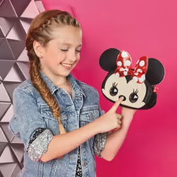 Purse Pets - DISNEY MINNIE - ANIMAL INTERACTIF FORMAT SAC À MAIN - Sac pour Enfant Minnie Qui Cligne Des Yeux - À L'Epaule Ou En Bandoulière - Sons Et Modes De Jeu - Jouet Enfant 4 Ans Et + - Vue supplémentaire 4