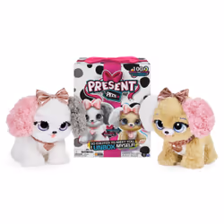 Present Pets PELUCHE INTERACTIVE FANCY PUPS – Peluche Chien Surprise à Découvrir avec Modèle Aléatoire – Chien Interactif ave ...