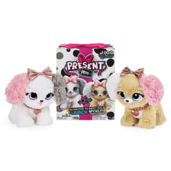 Present Pets PELUCHE INTERACTIVE FANCY PUPS – Peluche Chien Surprise à Découvrir avec Modèle Aléatoire – Chien Interactif avec Effets Sonores et Mouvements – 6051197 – Jouet Enfant 5 Ans et +