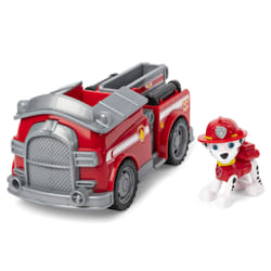 PAW Patrol , Camion de pompier de Marcus avec figurine à collectionner, pour les enfants à partir de 3 ans