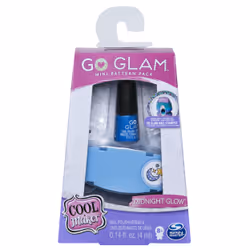 Cool Maker , Petite Recharge Midnight Glow GO GLAM Nail Stamper - possibilité de faire jusqu'à 25 ongles, 8 an(s)