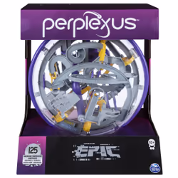 Games PERPLEXUS - PERPLEXUS EPIC - Labyrinthe Parcours 3D Epic avec 125 Défis - Jeu d'Action et de Réflexe - Labyrinthe 3D - Casse tete enfant - Jouet Enfant 10 Ans et +