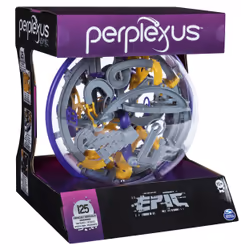 Games PERPLEXUS - PERPLEXUS EPIC - Labyrinthe Parcours 3D Epic avec 125 Défis - Jeu d'Action et de Réflexe - Labyrinthe 3D - Casse tete enfant - Jouet Enfant 10 Ans et + - Vue supplémentaire 8