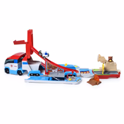 PAW Patrol LA PAT' PATROUILLE - CAMION PAT' PATROUILLEUR 2 EN 1 TRUE METAL - Camion Pat' Patrouilleur 2 En 1 Avec Circuit, Véhicule Et Accessoires Intégrés - - Jouet Enfant 3 Ans et +