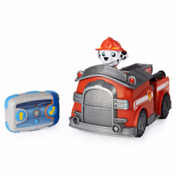 PAW Patrol LA PAT' PATROUILLE - VÉHICULE RC MARCUS - Voiture Radiocommandée Avec Télécommande Adaptée Aux Petites Mains La Pat' Patrouille - - 6054195 – Jouet Enfant 3 Ans et +