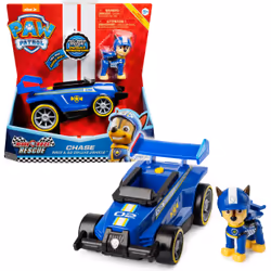 PAW Patrol , Ready, Race, Rescue, Véhicule de luxe Race &amp; Go de Chase avec effets sonores, pour les enfants à partir de 3 ...