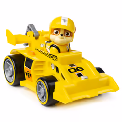 PAW Patrol , Ready, Race, Rescue, Véhicule de luxe Race & Go de Ruben avec effets sonores, pour les enfants à partir de 3 ans - Vue supplémentaire 4