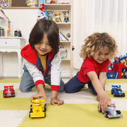 PAW Patrol , Ready, Race, Rescue, Véhicule de luxe Race & Go de Ruben avec effets sonores, pour les enfants à partir de 3 ans - Vue supplémentaire 5