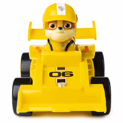 PAW Patrol , Ready, Race, Rescue, Véhicule de luxe Race & Go de Ruben avec effets sonores, pour les enfants à partir de 3 ans - Vue supplémentaire 7
