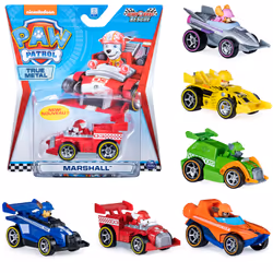 PAW Patrol , Véhicule Zuma en métal True Metal à collectionner, Série Ready Race Rescue à l'échelle 1:55, Voiture, 3 an(s), M ...