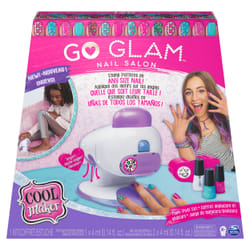 Cool Maker - GO GLAM NAIL STAMPER SALON - Machine à Manucure et Pédicure avec 5 motifs et Vernis Inclus - 6054791 - Jouet Enfant 8 Ans et +