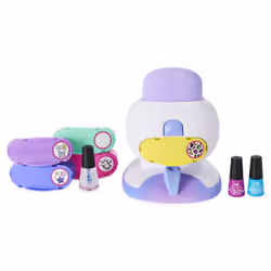 Cool Maker - GO GLAM NAIL STAMPER SALON - Machine à Manucure et Pédicure avec 5 motifs et Vernis Inclus - 6054791 - Jouet Enfant 8 Ans et +