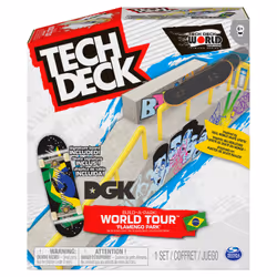 Tech Deck FINGER SKATE - - COFFRET BUILD-A-PARK - Authentique Skatepark À Créer Avec 1 Planche Mini Skate - 6055721 - Jouet E ...