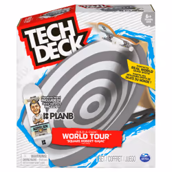 Tech Deck FINGER SKATE - - COFFRET BUILD-A-PARK - Authentique Skatepark À Créer Avec 1 Planche Mini Skate - 6055721 - Jouet Enfant 6 Ans et + - Modèle Aléatoire
