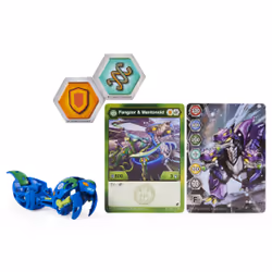 Bakugan , Fusion Dragonoid x Tretorous, Figurine Armored Alliance articulée de 5 cm à collectionner et carte à échanger