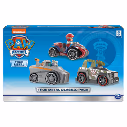 PACK DE 3 VÉHICULES TRUE METAL™ RYDER / EVEREST / TRACKER Paw Patrol (assort)
