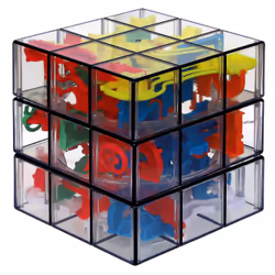 Spin Master Games PERPLEXUS – LABYRINTHE JUNIOR ET RUBIK'S CUBE – Jeu de Casse-Tête Perplexus Rubik's 3x3 – Jouet Hybride Labyrinthe 3D et Rubik's Cube avec Bille – 6055892 – Jouet Enfant 8 Ans et +