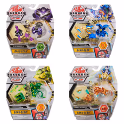 Bakugan Ultra, Ramparian avec équipement Baku-Gear transformable, Figurine Armored Alliance articulée de 7,5 cm à collectionn ...