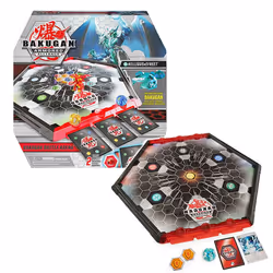 Bakugan ARMORED ALLIANCE - ARÈNE DE COMBAT BILLES - Jeu de plateau - 1 Figurine à Collectionner et Cartes - 6056040 - Dessin ...