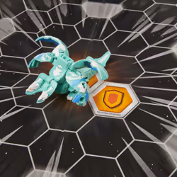 Bakugan ARMORED ALLIANCE - ARÈNE DE COMBAT BILLES - Jeu de plateau - 1 Figurine à Collectionner et Cartes - 6056040 - Dessin Animé - Jouet Enfant 6 Ans et + - Modèle Aléatoire